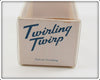 Watt Tackle Co Blue & White Twirling Twirp In Box