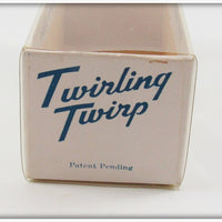 Watt Tackle Co Blue & White Twirling Twirp In Box