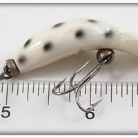 Heddon White Black Spots Tiny Tad 390 WBS