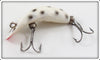 Heddon White Black Spots Tiny Tad 390 WBS