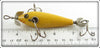 Heddon Solid Yellow 100 Dowagiac Minnow 109Y