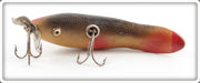 Vintage Bud Stewart Gold Scale Crippled Wiggler Lure