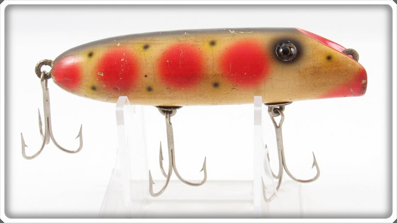 Florida Fishing Tackle Mfg Co White Red, Yellow & Black No. 35 Surface