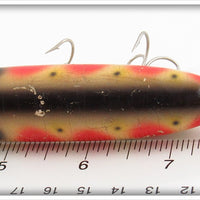 Florida Fishing Tackle Mfg Co White With Red, Yellow & Black Spots No. 35 Surface