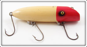 Vintage South Bend Red Head White Better Bass Oreno Lure