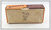 Bomber Bait Co Orange Black Ribs 49er Model 600 In Box