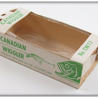 Lindquist Bros Bait Co Red Head Yellow Body Canadian Wiggler In Box