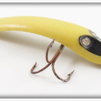 Vintage Paul Bunyan Yellow & Black Dodger Lure 