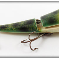 Vintage Piro Realistic Bait Co Green Frog Water Whacker Lure