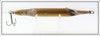 Vintage Creek Chub Early Brown Gar 2900 Gar Minnow Lure