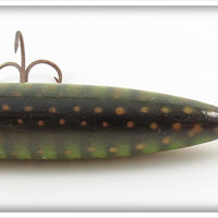 Paw Paw Green With Gold Dots Groove Head Bass Seeker