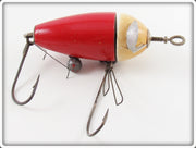 Vintage Jamison Red & White Nemo Bass Bait Lure