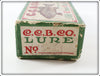 Creek Chub Schroeder Baltic Herring Pikie Empty Box 720