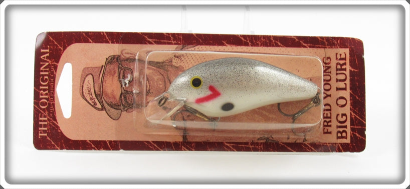 Fred Young Smokey Joe The Original Big O Lure On Card