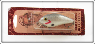 Fred Young Smokey Joe The Original Big O Lure On Card