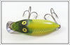 Heddon Spook Glow Green With Yellow Shore River Runt SG 9110 XGY