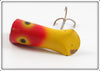 Joseph J Wittman Yellow Red Head Salmon Lure