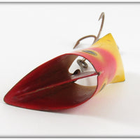 Joseph J Wittman Yellow Red Head Salmon Lure