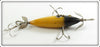 Heddon Yellow With Black Head 100 Dowagiac Minnow 109F