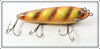Vintage Heddon Bar Perch Near Surface Wiggler Lure 1709A