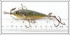 Heddon Green Crackleback 100 Dowagiac Minnow