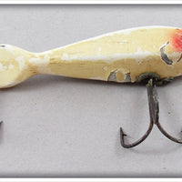 Vintage Heddon White & Red Florida Special Lure