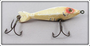 Vintage Heddon White & Red Florida Special Lure