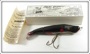 Vintage C.C. Roberts Black Mud Puppy Lure In Box