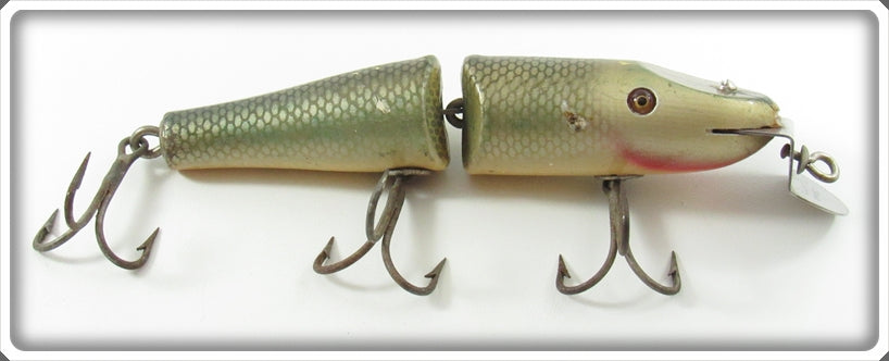 Leurre Vintage Creek Chub Pikie – Tache Grenouille, Plastique (état D'usage)