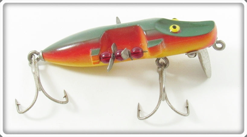 fish fighter lures Vintage Beaver Bait Company Rainbow Old Fighter Lure For Sale