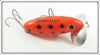 Arbogast Orange Black Spots 5/8 Oz Jitterbug