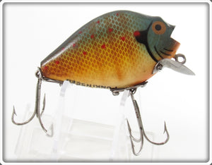 Vintage Heddon Sunfish Punkinseed Floater Lure 740 SUN 