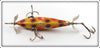 Heddon Yellow With Red & Black Spots 0 Dowagiac Minnow 01