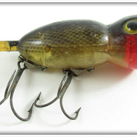 Arbogast Transparent Black Scale 5/8 Oz Hula Popper Lure