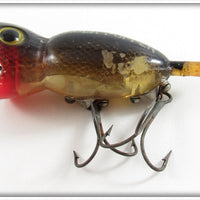 Arbogast Transparent Black Scale 5/8 Oz Hula Popper