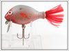 Bill Crowder Red & Silver Scale Plastered Minnow