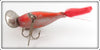 Bill Crowder Red & Silver Scale Plastered Minnow