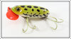 Arbogast Frog Spot Plastic Lip Jitterbug In Unmarked Box Bottom