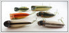 HICO / Abbey & Imbrie Best Wood Minnow Set In Box