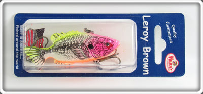 Mann's Bait Company Clown Leroy Brown Lure On Card