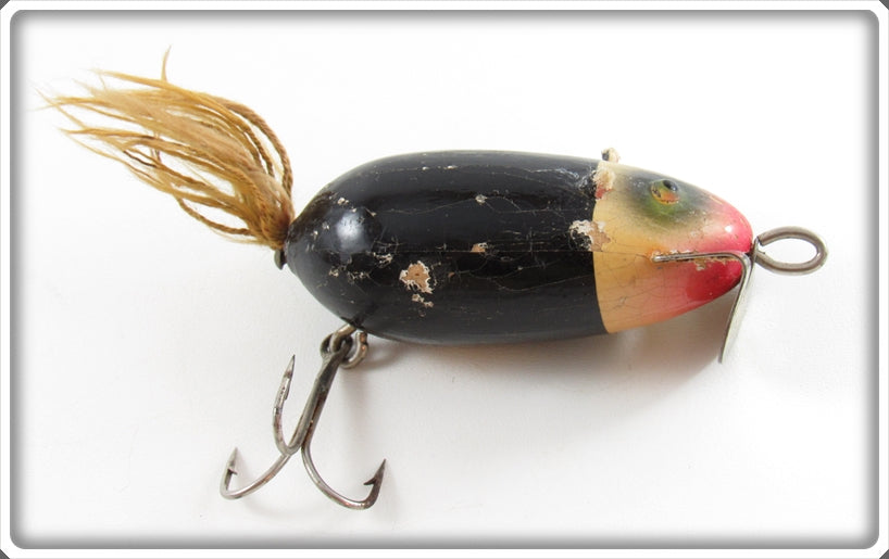 Vintage Paw Paw Moonlight Black & White Mouse Lure