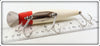Pflueger White Red Head Mustang In Box 9596