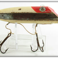 Vintage Ross Red & White Reflecto Salmon Plug Lure