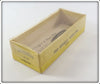 Arbogast Black Silver Scale Plastic Lip Jitterbug In Unmarked Box