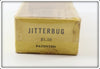 Arbogast Black Silver Scale Plastic Lip Jitterbug In Unmarked Box