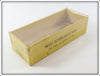 Arbogast Black Silver Scale Plastic Lip Jitterbug In Unmarked Box