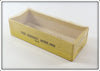 Arbogast Black Silver Scale Plastic Lip Jitterbug In Unmarked Box