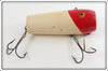 Vintage Bill Warren Red & White Live Action Minnow Lure