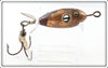 Shakespeare Metalized Copper Submerged Wooden Minnow 03