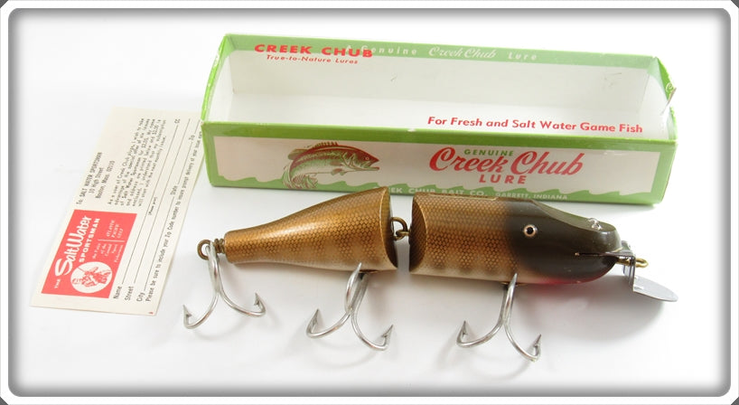 Creek Chub Pikie Scale Jointed Striper Pikie In Box 6800 W